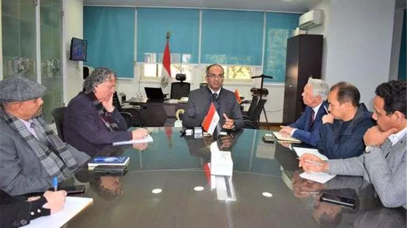 نائب وزير الإسكان يتابع أنشطة مشروع تعزيز استدامة خدمات المياه والصرف لصعيد مصر
