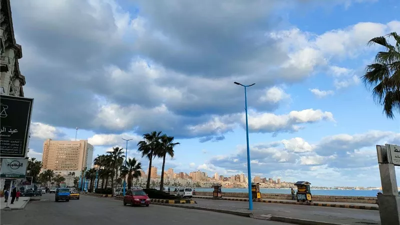 الإسكندرية تشهد انخفاض في درجات الحرارة اليوم الخميس|صور
