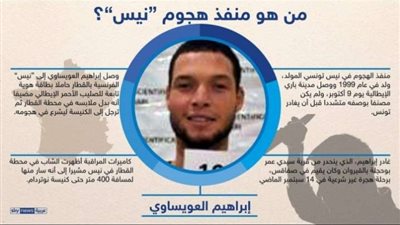 إبراهيم  العويساوي.. معلومات جديدة عن منفذ هجوم نيس