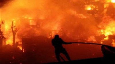 بالأسماء.. إصابة 7 أشخاص في حريق مصنع ملابس السويس