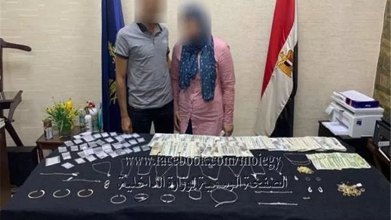 ألماظ ومجوهرات.. سيدة وراء سرقة ورشة مشغولات ذهبية ملك لطليقها