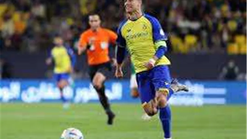رونالدو يقود النصر أمام الوحدة في الدوري السعودي