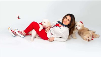 ميرنا وليد تدعو إلى الرفق بالحيوان في عيد الحب