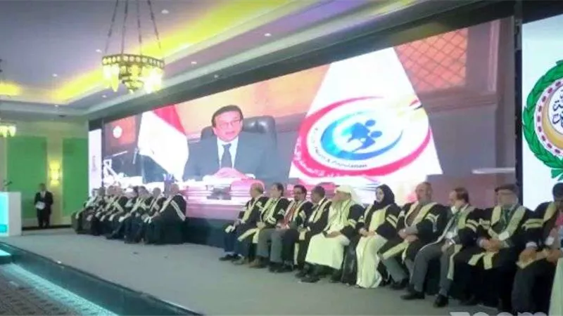 «عبدالغفار» يلقي كلمة مسجلة بحفل تخريج دفعة من الأطباء بالمجلس العربي للاختصاصات الصحية
