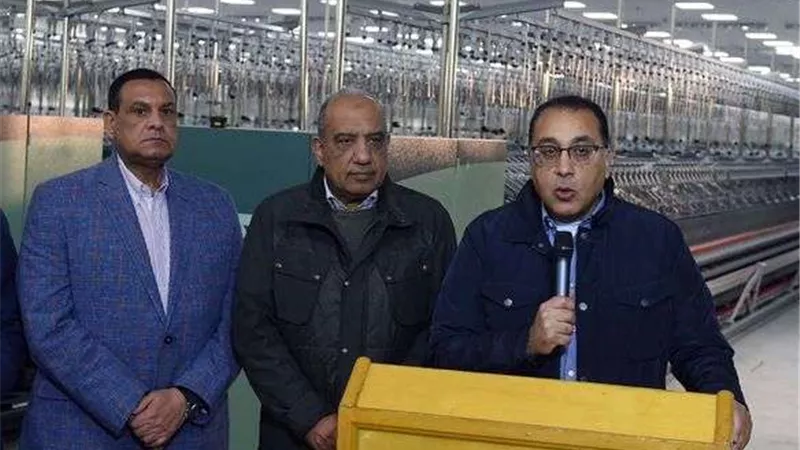 رئيس الوزراء: المحلة الكبرى أحد أهم القلاع الصناعية في مصر