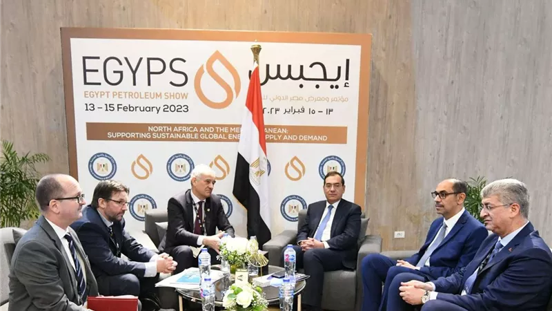 وزير البترول يبحث مع شركة إنبي وبتروجيت سبل التعاون المشترك