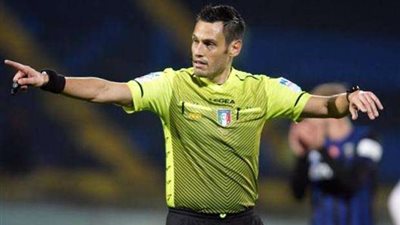 ماوريسيو مارياني حكماً لمباراة برشلونة ومانشستر يونايتد في الدوري الأوروبي