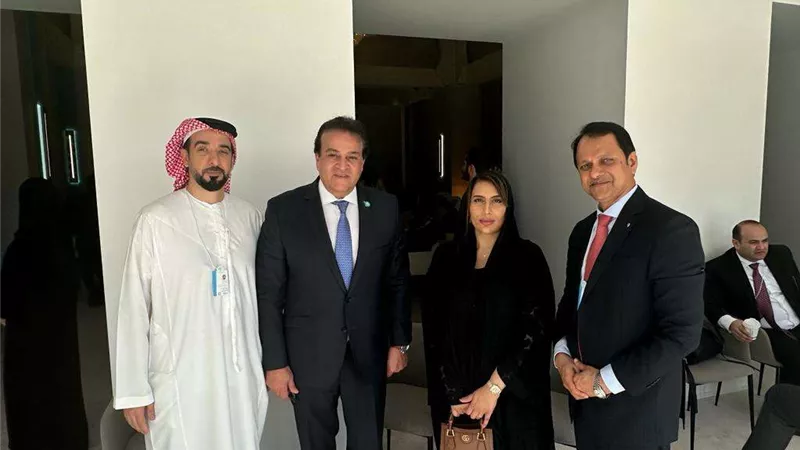 «عبدالغفار» يبحث التعاون مع رئيس مجلس إدارة مجموعة مستشفيات الـ«برجيل»