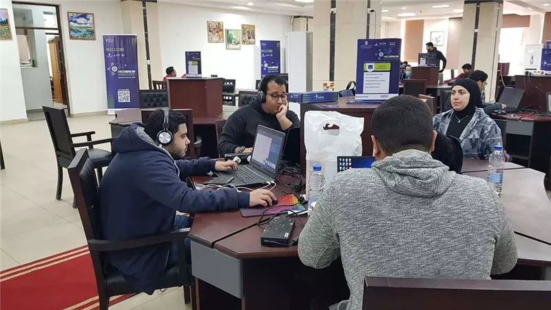 جامعة حلوان تحصد المركز الأول في ملتقى هاكاثون بجامعة بنها 2023