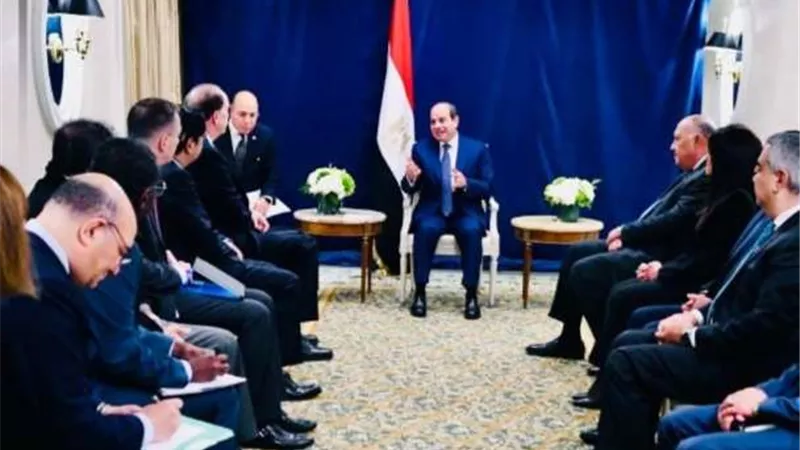 السيسي أمام النيباد: أشكركم على ثقتكم الغالية التي منحتموني إياها لتولي رئاسة اللجنة