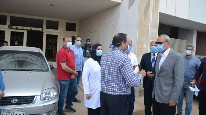 محافظ القليوبية يتفقد عدد من المشروعات في مدينة بنها