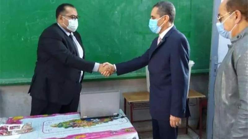 محافظ الغربية يتفقد المقار الإنتخابية في زفتى والسنطة