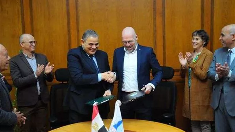 اتفاقية تعاون بين جامعتي كفر الشيخ وإيرس الهنولدية لتعزيز التعاون