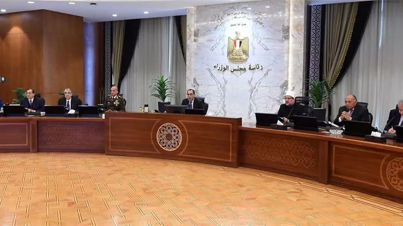مجلس الوزراء يوافق على 8 قرارات.. التفاصيل