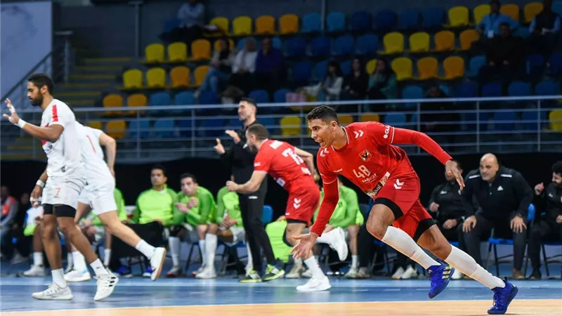 يد الأهلي يفوز على الزمالك في الدوري بنتيجة 27- 22