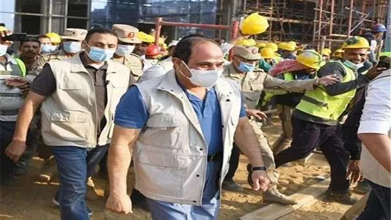 السيسي.. يشيد بعمال مصر لإنجازتهم في العاصمة الإدارية