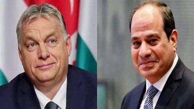 الرئيس السيسي يستقبل رئيس وزراء المجر
