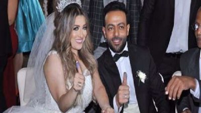 زوجة تامر عاشور تفجر مفاجأة: 