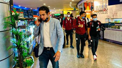 بعثة المنتخب الوطني تصل إلى لومي