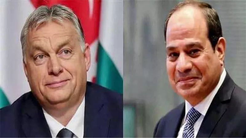 الرئيس السيسي يستقبل رئيس وزراء المجر