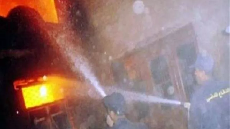 الأدلة الجنائية تكشف سبب حريق شقة مدينتي