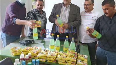 ضبط مبيدات زراعية وسلع غذائية منتهية الصلاحية بحوش عيسي