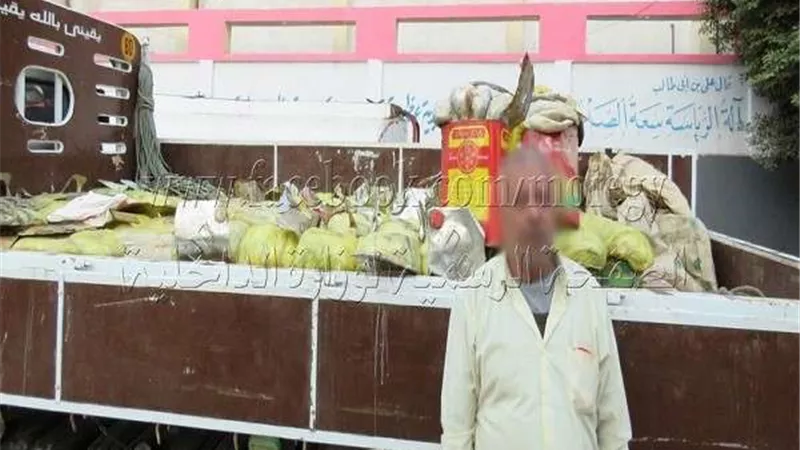 ضبط 2,5 طن أسماك مملحة غير صالحة للإستهلاك الآدمى