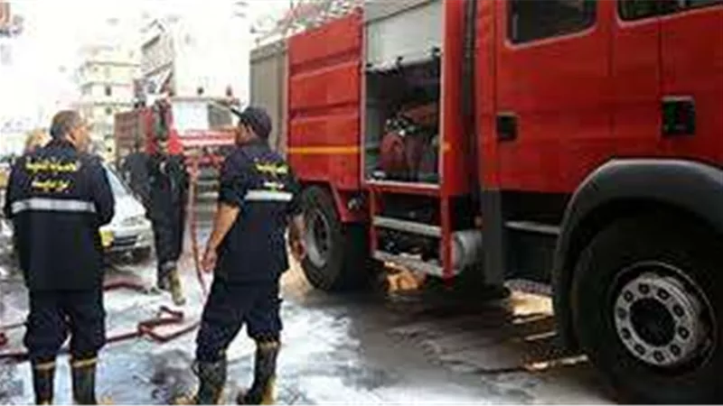 الحماية المدنية تسيطر على حريق داخل مطعم بالإسكندرية