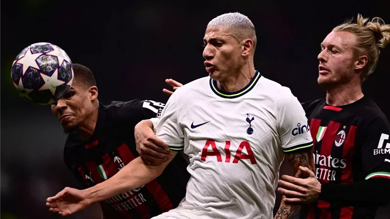 التشكيل المتوقع لـ توتنهام وميلان في دوري أبطال أوروبا