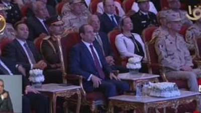 الرئيس السيسي يشاهد فيلم تسجيلي  بعنوان: 