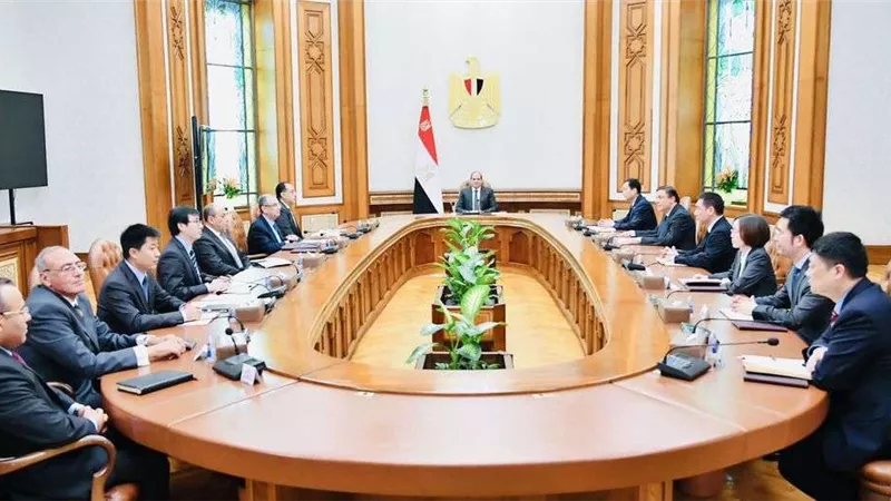 الرئيس السيسي: مصر تقدر وتحترم الأمة الصينية التي تحقق تقدماً مطردا ومكانة دولية