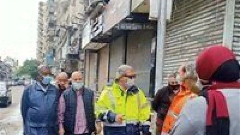 بالصور| جولة تفقدية لرئيس القابضة للمياه بأحياء الإسكندرية