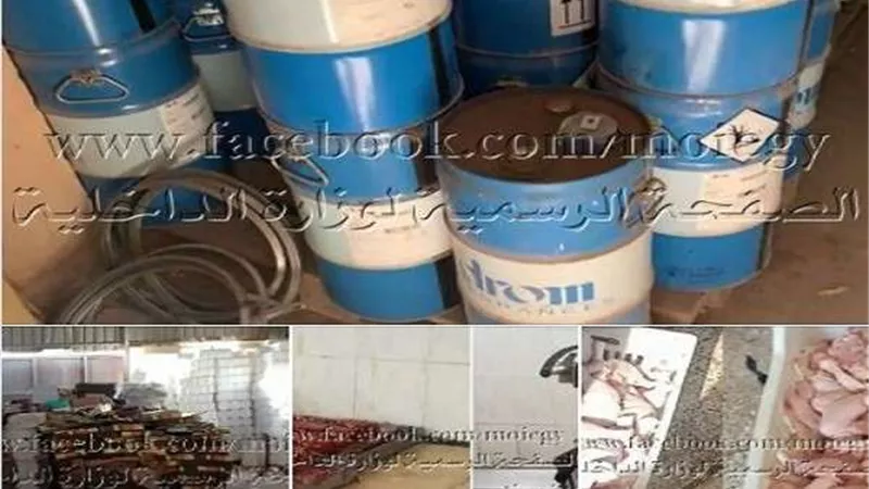 ضبط 1186 قضية تموينية: 