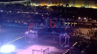 شاهد.. استعدادات نقل موكب المومياوات الملكية من المتحف المصري