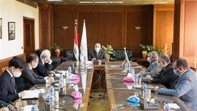 وزير الري يعقد اجتماع هام مع سفير اليابان في القاهرة