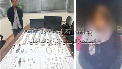كشف ملابسات واقعة سرقة مشغولات ذهبية ومبلغ مالى من داخل شقة بالقاهرة
