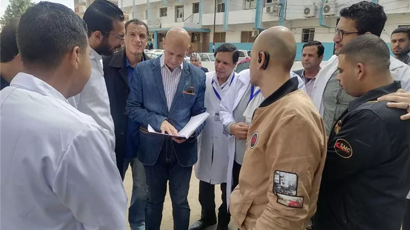 وكيل صحة الشرقية يتفقد الخدمات الطبية بمستشفى الحسينية المركزي