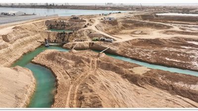 بالصور| أبرز التفاصيل عن مشروع أعمال التطوير بميناء السخنة
