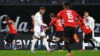سان جيرمان يسقط أمام رين بهدفين نظيفين بالدوري الفرنسي