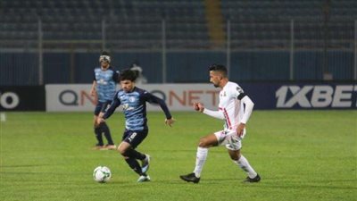 التعادل السلبي يحسم الشوط الأول بين بيراميدز والجيش الملكي