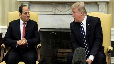 ماذا قال السيسي لـ ترامب خلال الاتصال الهاتفي؟