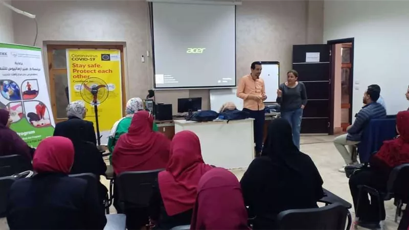صحة الإسماعيلية تنظم دورة تدريبية عن الإنعاش القلبي الرئوي والإسعافات الأولية