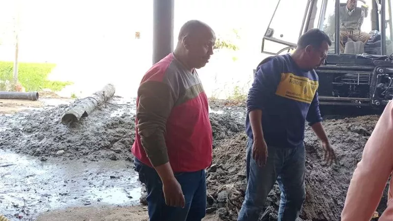 رئيس مياه القناة: السيطرة على انفجار مفاجئ لخط مياه وإصلاحه