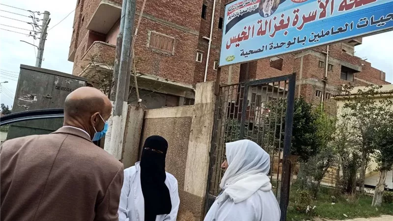 وكيل صحة الشرقية يتفقد خدمات الرعاية الأولية بوحدة غزالة الخيس