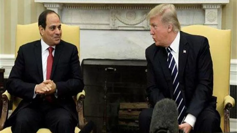 ماذا قال السيسي لـ ترامب خلال الاتصال الهاتفي؟