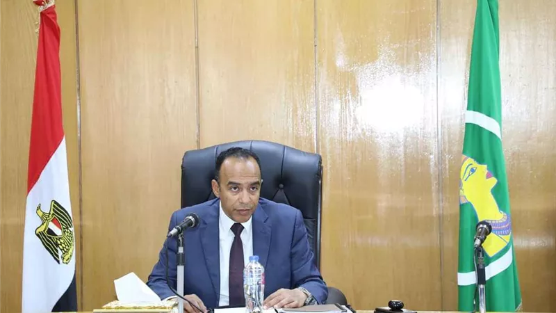 نائب محافظ المنيا يتابع محاور الخطة السكانية