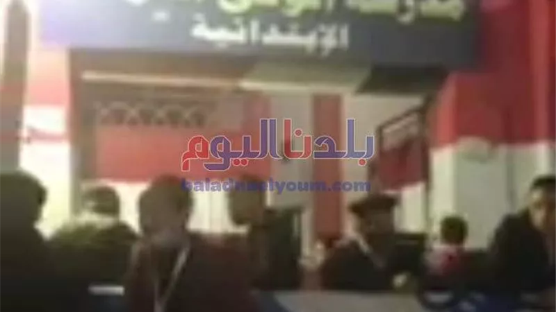 مشاجرة بين أنصار مرشحين أمام مدرسة بالمحلة