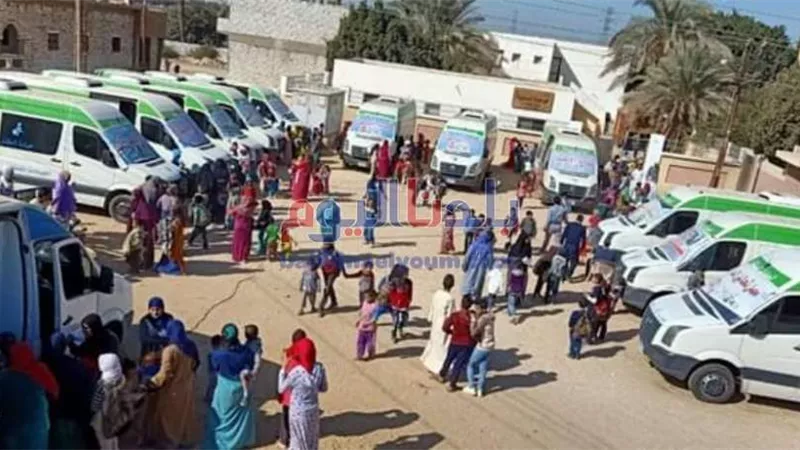 إطلاق 5 قوافل طبية ضمن مبادرة حياة كريمة