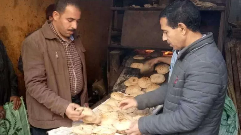 تحرير 12 محضر للمخابز البلدية المخالفة خلال حملة تموينية بالمنيا