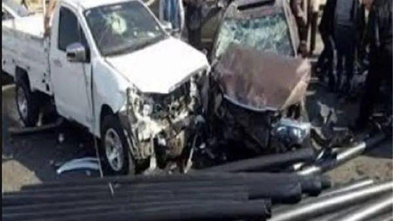 مصرع سيدة وإصابة 3 آخرين في حادث مروع بطريق أسوان - القاهرة